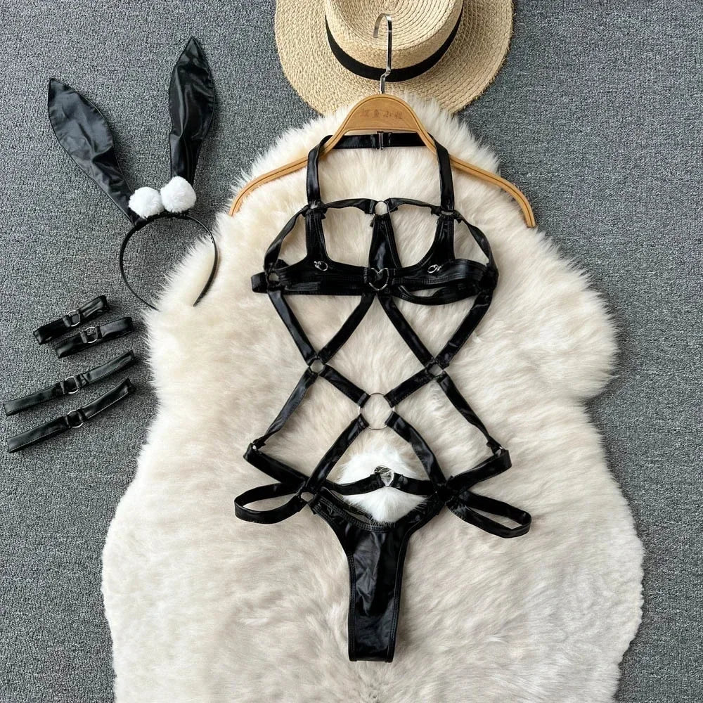 Tornova Sexy Uniform Lingerie Set Women's Underwear Sexy Lingerie Outfit. (Conjunto de lencería sexy Tornova, ropa interior femenina, lencería sexy, conjunto de sujetador, lencería, juego exótico, uniforme, ropa interior).