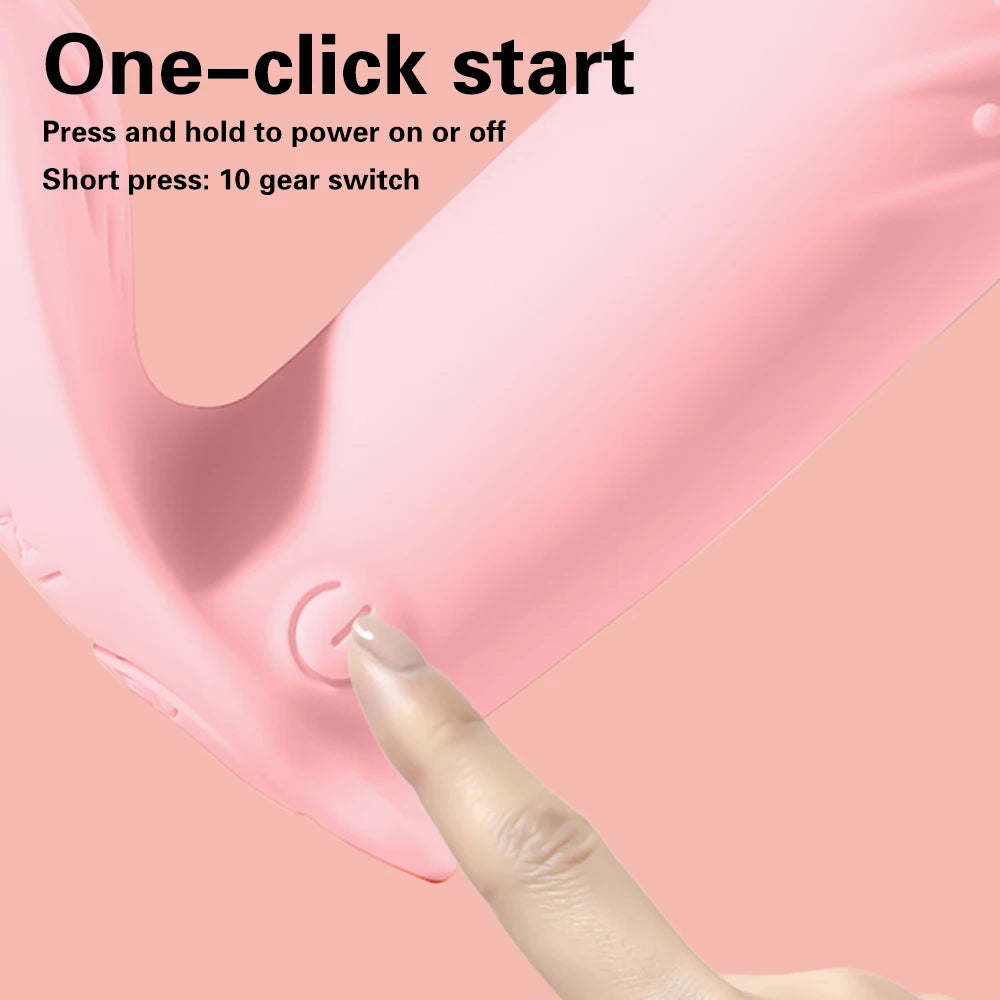 Wearable Dildo Vibrator Panties Wireless Remote Control Vibrator Clitoris Stimulator Orgasm Masturbator. (Consolador vibrador portátil con control remoto inalámbrico, estimulador de clítoris, masturbador para orgasmos).