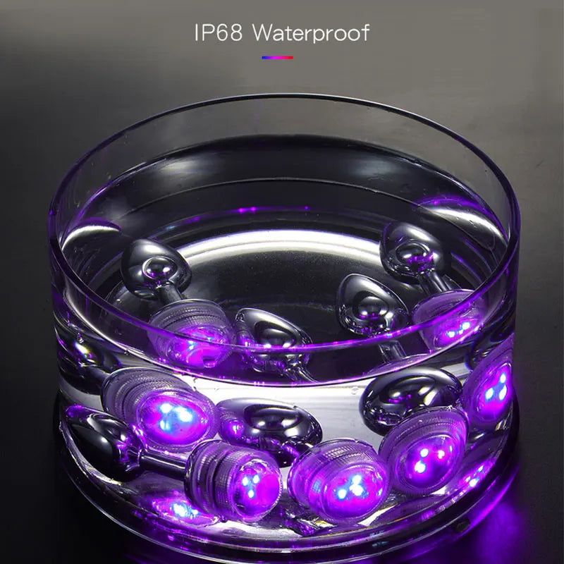 Led Butt Plug Metal Anal Plug with Led Light. (Tapón anal de metal con luz LED)