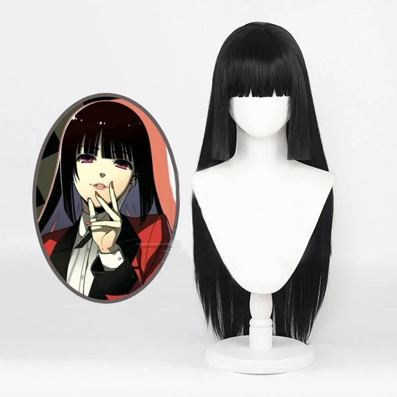 Anime Kakegurui Jabami Yumeko Costume Halloween. Japanese School Girls JK Uniform Halloween. (Disfraz de Jabami Yumeko de Anime Kakegurui para Halloween. Uniforme escolar japonés .)