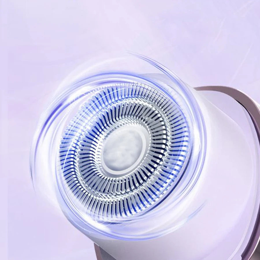 Two in one women's electric shaver - suitable for eyebrows, face, legs, and armpits, portable wet and dry hair remover. (Afeitadora eléctrica dos en uno para mujeres: adecuada para cejas, rostro, piernas y axilas, depiladora portátil en seco y húmedo).