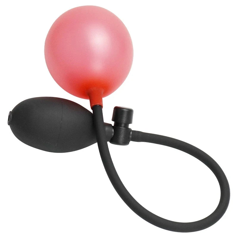 BDSM Inflatable Anal Plug, Dilator and Extender, G- Spot Stimulator and Prostate Massager. (Juguete anal inflable para BDSM, dilatador y extensor, estimulador del punto G, y masajeador de próstata).