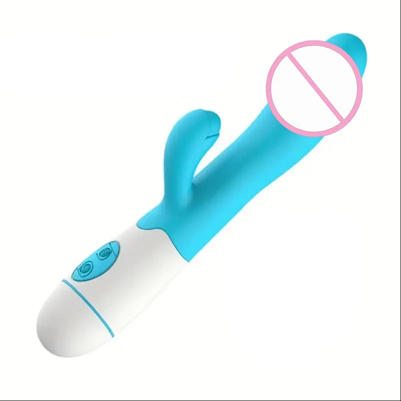 30 Speed G-spot Vibrator, Vaginal/Clitoral Massager, Batteries not included. (Vibrador de punto G de 30 velocidades, masajeador vaginal/clítoris, pilas no incluidas).