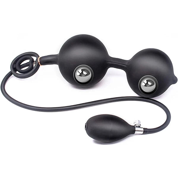 BDSM Inflatable Anal Plug, Dilator and Extender, G- Spot Stimulator and Prostate Massager. (Juguete anal inflable para BDSM, dilatador y extensor, estimulador del punto G, y masajeador de próstata).