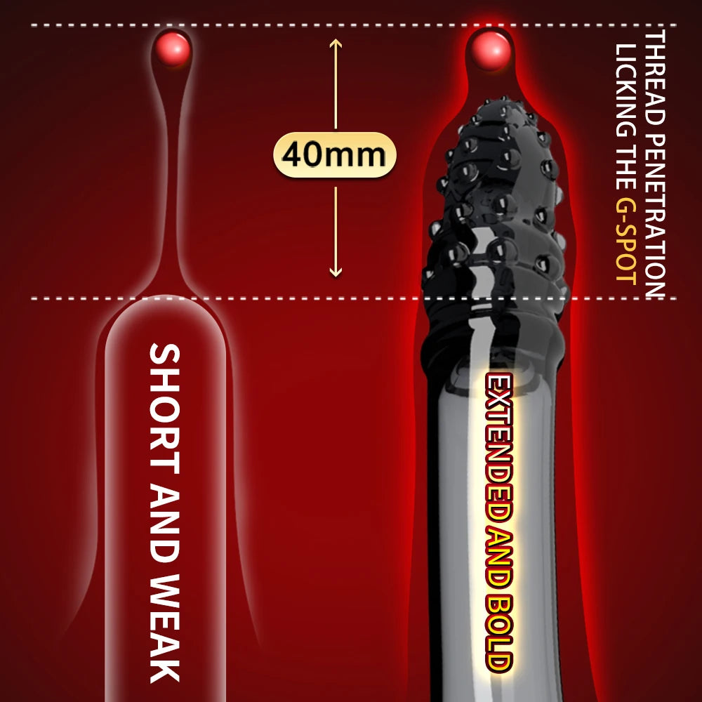Condón reutilizable, funda de extensión para pene, retardante de eyaculación, funda para pene, extensor de pene, vibrador