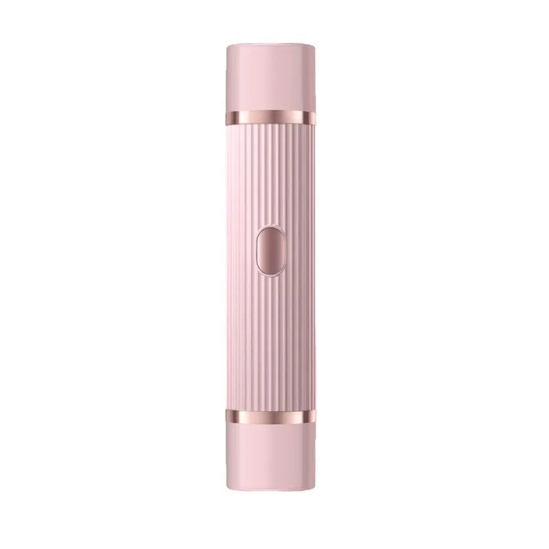 Two in one women's electric shaver - suitable for eyebrows, face, legs, and armpits, portable wet and dry hair remover. (Afeitadora eléctrica dos en uno para mujeres: adecuada para cejas, rostro, piernas y axilas, depiladora portátil en seco y húmedo).