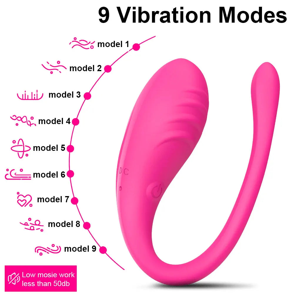 APP Remote Control G-spot Panty Vibrator Wearable Rechargeable.(Vibrador para panty con punto G y control remoto por aplicación, portátil, recargable).