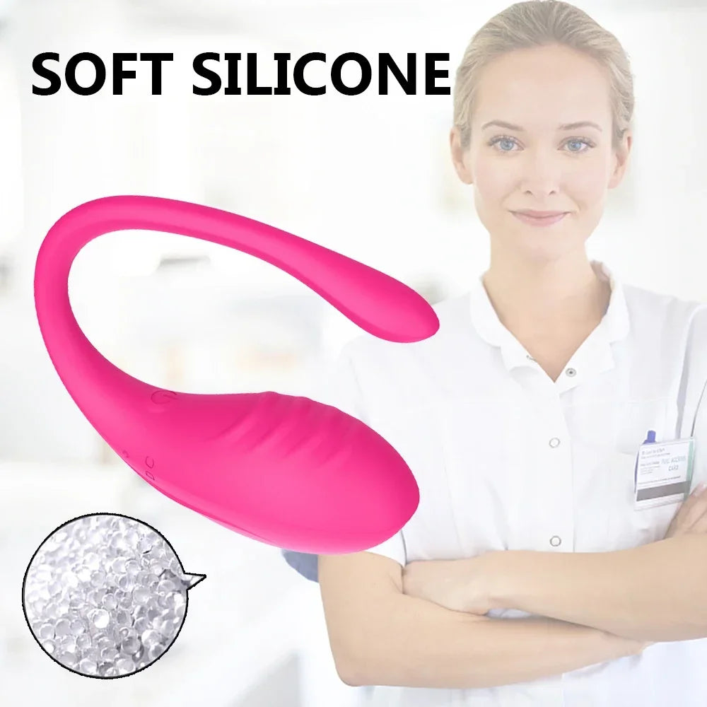 APP Remote Control G-spot Panty Vibrator Wearable Rechargeable.(Vibrador para panty con punto G y control remoto por aplicación, portátil, recargable).