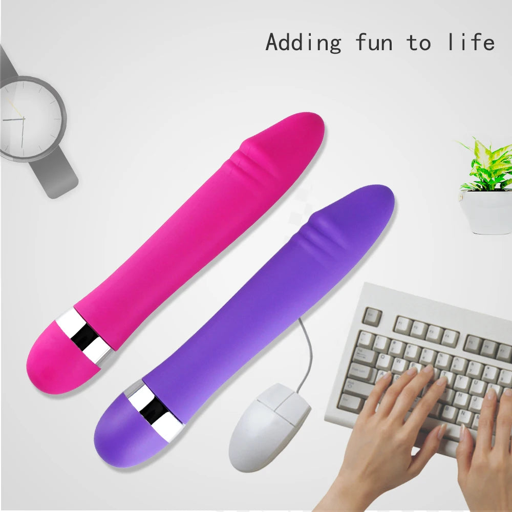 Big/ Small Realist Dildo Vibrator Massager and G-spot Clitoris Stimulator. (Consolador masajeador vibrador realista grande/pequeño y estimulador de clítoris y punto G).