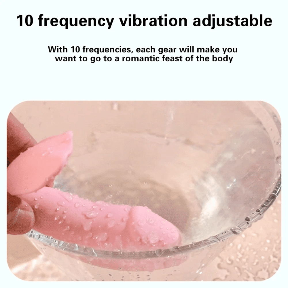 Wearable Dildo Vibrator Panties Wireless Remote Control Vibrator Clitoris Stimulator Orgasm Masturbator. (Consolador vibrador portátil con control remoto inalámbrico, estimulador de clítoris, masturbador para orgasmos).